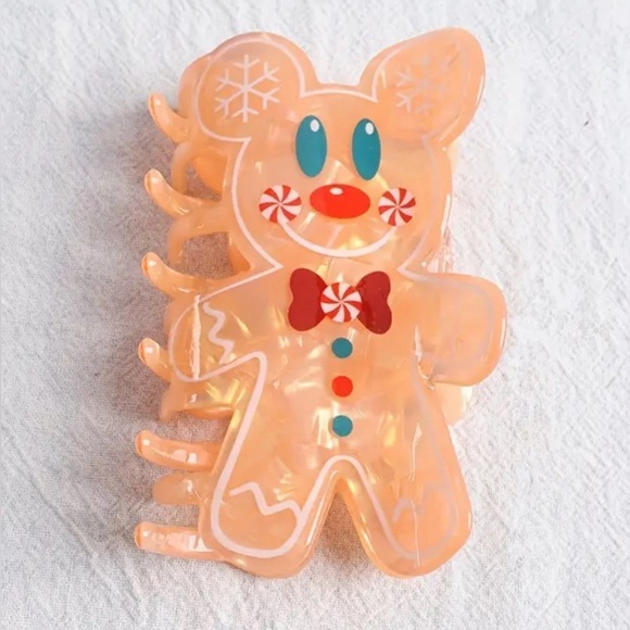 Accessories - Mickey gingerbread clawclip